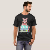 Schweineauto T-Shirt (Vorne ganz)