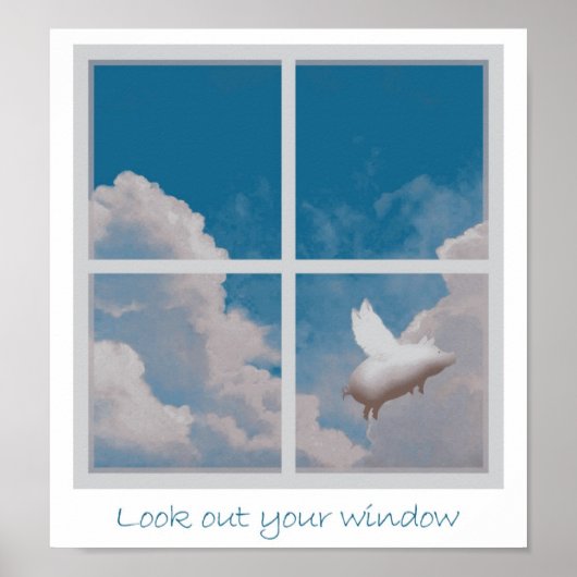 Schweinebacke Poster (Vorne)