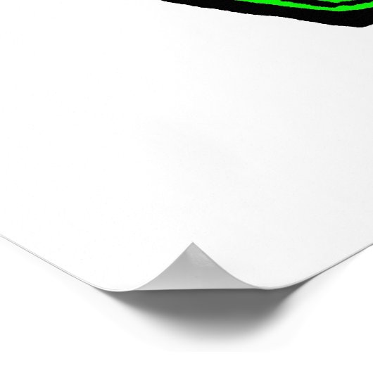 Schweinebärplakat Poster (Ecke)