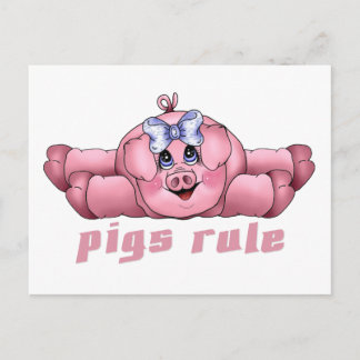 Schweinebauer Postkarte