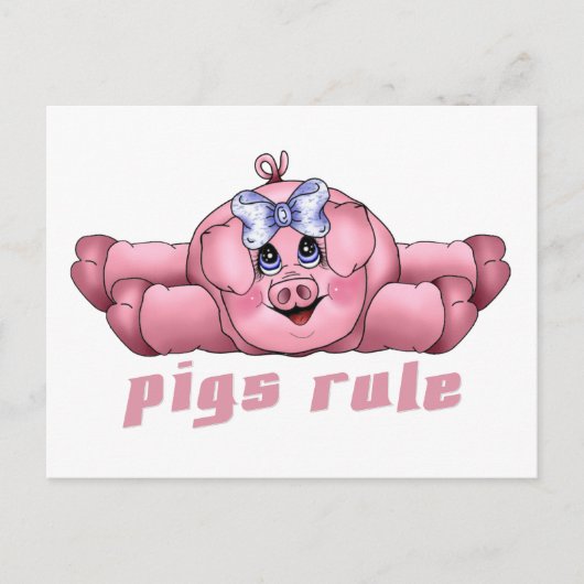 Schweinebauer Postkarte (Vorderseite)