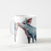 Schweinebecher Kaffeetasse (Vorderseite Links)