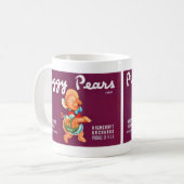 Schweinebirnen Kaffeetasse (Vorderseite Links)