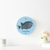 Schweineblasche Thunder_Cove Runde Wanduhr (Zuhause)