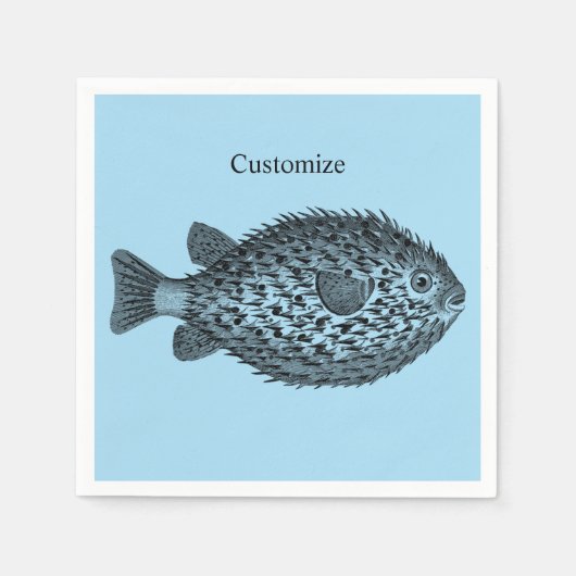 Schweineblasche Thunder_Cove Serviette (Vorderseite)