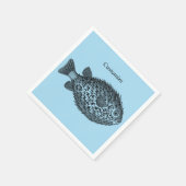Schweineblasche Thunder_Cove Serviette (Ecke)