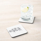 Schweineblatterdiagramm Getränkeuntersetzer (Rechte Seite)