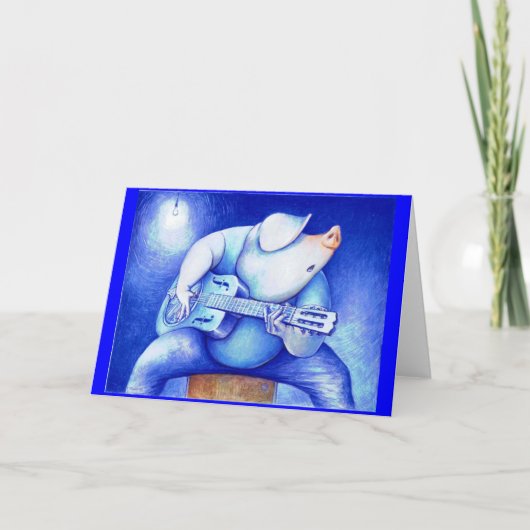 SchweineBlues-Karte Karte (Vorderseite)