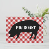 Schweineborn, Rot und Weiß Einladung (Stehend Vorderseite)