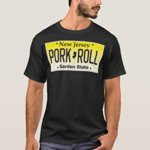 Schweinebraten-Ei-und-Käse New Jersey NJ-Lizenz ho T-Shirt