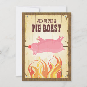 Schweinebraten-Party-Einladung Einladung