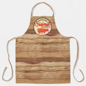 Schweinebrill Grillen personalisierte Küche Schürze (Vorderseite)