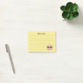 Schweinebrille Post-it Klebezettel (Büro)
