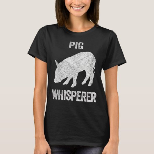 Schweinebrüßer-Schweinekonzept T-Shirt (Vorderseite)