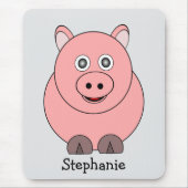 Schweinedesign Mousepad (Vorne)