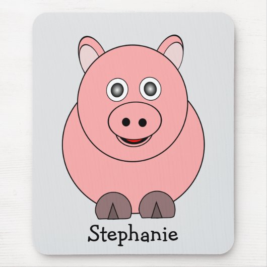 Schweinedesign Mousepad (Vorne)