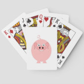 Schweinedesign Spielkarten (Rückseite)