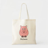 Schweinedesign Tragetasche (Vorne)