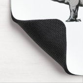 Schweinediagramm Mousepad (Ecke)