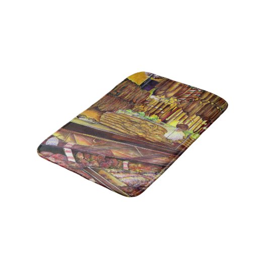 Schweinefleisch, Budapest Badematte (Schrägansicht)