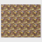 Schweinefleisch, Budapest Geschenkpapier (Flach)