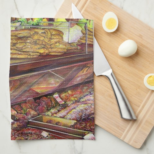 Schweinefleisch, Budapest Handtuch (Viertel Falte)