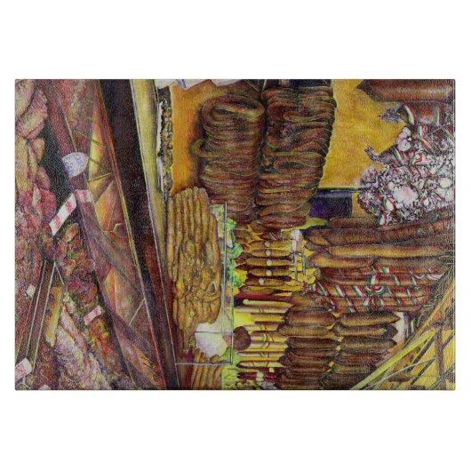 Schweinefleisch, Budapest Schneidebrett (Vorderseite)