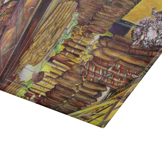 Schweinefleisch, Budapest Schneidebrett (Ecke)