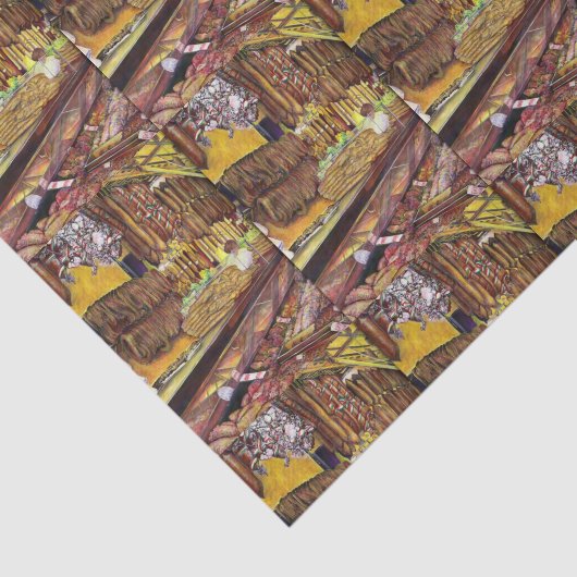 Schweinefleisch, Budapest Seidenpapier (Ausschnitt)