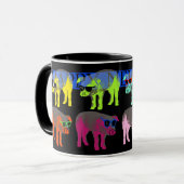 Schweinefleisch Chinesisch Neujahr 2019 Pop Combo- Tasse (Vorderseite Links)