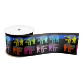 Schweinefleisch Chinesisch Neujahr 2019 Pop Ribbon Satinband (Spule)