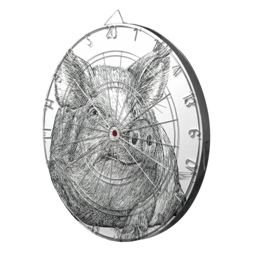 Schweinefleisch Dartscheibe (Vorderseite rechts)