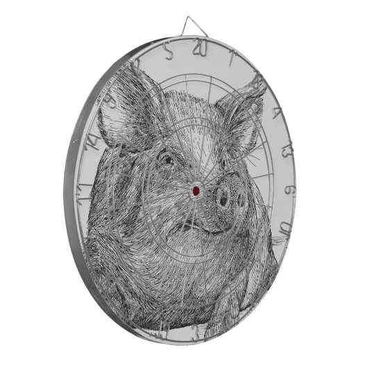 Schweinefleisch Dartscheibe (Vorderseite Links)