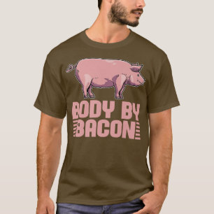 Schweinefleisch Frühstück GRILLEN Bacon - Körper n T-Shirt