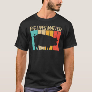 Schweinefleisch für Männer Schweine Bauer in der L T-Shirt