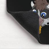 Schweinefleisch Hühner Hühner Kleinkinder Funny Fa Mousepad (Ecke)