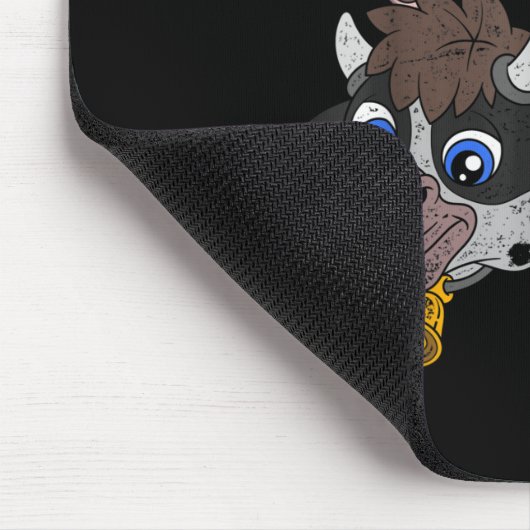 Schweinefleisch Hühner Hühner Kleinkinder Funny Fa Mousepad (Ecke)