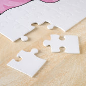 Schweinefleisch im Bowling mit Bowlingball Puzzle (Seite)