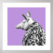 Schweinefleisch in Jaguar Pelzmatte (Sumire) Poster (Vorne)