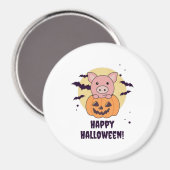 Schweinefleisch in Kürbiskraut Magnet (Vorderseite/Rückseite)