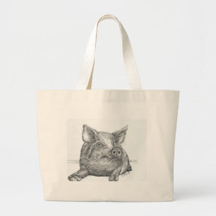 Schweinefleisch Jumbo Stoffbeutel