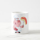 Schweinefleisch Kaffeetasse
