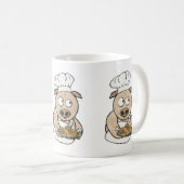 Schweinefleisch Kaffeetasse (VorderseiteRechts)