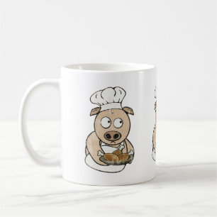 Schweinefleisch Kaffeetasse