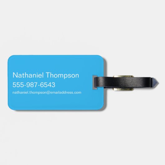 Schweinefleisch| Klassische Pose Gepäckanhänger (Rückseite horizontal)