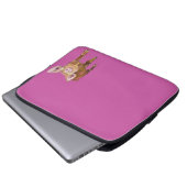 Schweinefleisch Laptopschutzhülle (Vorne Knopf)