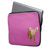 Schweinefleisch Laptopschutzhülle (Vorderseite Links)