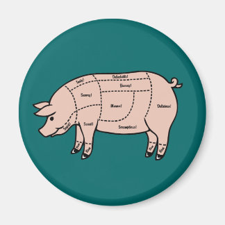 Schweinefleisch Magnet