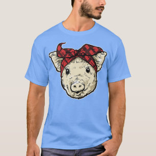 Schweinefleisch mit Bandana Bauer Premium T-Shirt