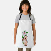 Schweinefleisch mit Blume Lilie Schürze (Insitu)